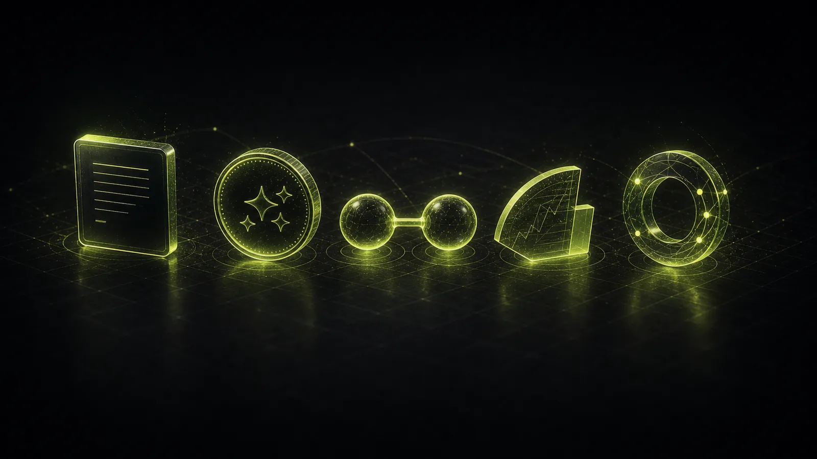 A lineup of instrument tokens sits like a curated market menu